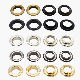 Nickel Free Rust Resistant Brass Metal Round Eyelets for Shoes