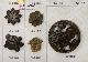  Heteromorphic Natural Coconut Shell Button