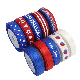  Ribbon American Star Stripe Ribbon Swallowtail Bow Hair Ring Independence Day National Day Hair Accessories Double Spell Swallowtail Ribbon