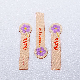 Custom Special Sharp Die Cut Customized Woven Zipper Puller
