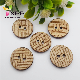  China Manufactory 2 Hole Coconut Natural Button with Pattern