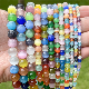  4-12mm Round Opal Beads Multi Color Round Ball Opal Beads DIY
