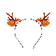  Christmas Hair Band Small Deer Antlers Headband Headdress Female Hair Card Moose Mori Hair Accessories Christmas Gift Hair Accessories