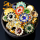  Wholesale Fashion 1688 Yantuo Bling Various Colors Tooth Gem Lead Free Non Hotfix Rhinestones Bling Shaped Crystal Stone for Teeth Costume Jewelry Findings