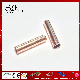  High Quality Copper Color H65 Brass Metal Stopper for Garments