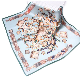  Digital Printing Silk Scarf Polyester Printed Head Accessories Square Satin Scarf