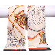  High Quality Head Scarf Custom 100% Pure Silk Long Handle Bag Satin Twill Silk Scarfs