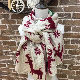  Christmas Winter Warm Knitted Scarf with Printed Snow&Deer&Tree