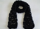 Custom Knit Acrylic Wool Hand Crochet Lady Scarf
