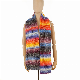  Autumn Winter Acrylic Colorful Knit Scarf Striped Unisex Luxury Wool Knitted Scarf