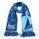  Wholesale Custom Patterns Knit Fan Scarf Acrylic Polyester Soccer Football Scarf