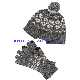 Cashmere Flowers Hat Gloves