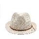  Woman′s Fashion Lace Triby Fake Suede Designer Brand Sun Visor Panama Hat