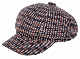  Lady′s Cotton Baseball Cap Autumn Winter Designer Pin Checks Bucket Beret Hat