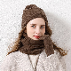 Super Warm Women 100% Merino Wool Winter Knit Set
