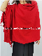 Cashmere Buttons Poncho Shawl