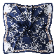  Classic Floral Printed Women Square Satin Silk Feeling Scarf