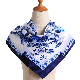 Customise Spring Women′ S Square Satin Scarf for Hair Wrapping