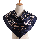  Ladies Wholesale Charming Satin Square Silk Feeling Satin Scarf for Hair Wrapping
