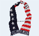 100% Acrylic Scarves with Jacquard Weave USA Design manufacturer
