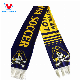  2021 Acrylic Knitted Football Club Scarf/Knitted Adult Winter Scarf
