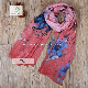  Top Selling Lily Printed Viscose / Polyester Fashion Lady Sunscreen Scarf