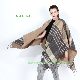  Western Classic Plaid Cape Fashion Scarf Lady Cashmere Shawl Winter