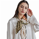 Fashion Silk Scarves Wholesale Soft Custom Logos High Quality 100% Silk Scarf