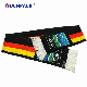 Knitted Football Fan Support Warmer Scarfs with Custom Logo