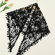  Wholesale Thin Floral Print Triangular Scarf with Tassel