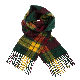  New Arrival Pure Lamb′s Wool Scottish Tartan Check Scarf