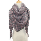  Hot Item Winter Lady New Arrive Designer Brand Leopard Embroidery Luxury Scarves Ladies Square Shawl Women′s Scarf for Girls
