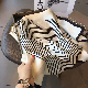  Women Square Custom Logo Wholesale Digital Printing Head Silk Scarf