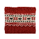 Custom Winter Warm Christmas Jacquard Inside Polar Fleece Scarf