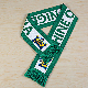  China Factory OEM Custom Logo Jacquard Promotional Campaign Event Acrylic Knitted Scarf