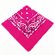  Square Bandana Wholesale Cheap Custom Made Printed Stylish Cotton Bandana Neck Scarf