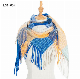 High Quality Warm Pashmina Witner Thick Heavy Shawl Basic Scarf with Tassel manufacturer