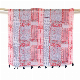 Colorful Paisley Flowers Jacquard Voile Pashmina Women Wrap Shawl Tassels Scarves manufacturer