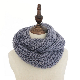  Winter Woman Fashion Soft Woven Crochet Knitting Infinity Scarf