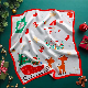  Custom 90X90cm Square Silk Scarf for Christmas Gift
