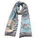 Autumn and Winter Cashmere Carriage Pattern Lady′s Scarf Long Patchwork Warm Thick Shawl Versatile Neck Scarf