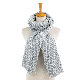  Home Rui Wholesaler Outerwear Apparel Accessory Unisex Winter Warm Grey Cashmere Feel Chunky Woven Fringe Plain Shawl Pashmina Large Blanket Scarf