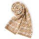  Striped Pattern Merino Wool Wraps and Scarf for Man