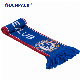  Customized Hot Selling Colorful Football Fan Scarf
