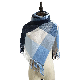 Neck Scarves Shawl Blanket Ladies Plaid Tassel Cashmere Winter Scarf