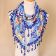  Wholesale Stylish Lightweight Lace Triangular Scarf for with Tassel