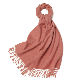  New Fashion Tassel Pure Cashmere Scarf