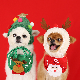  Dog Collar Cat Pet Accessories Christmas Hat Saliva Towel Bib Autumn Winter Dress up Apparel Dog Hat Cat Scarves