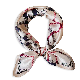  Spring Fashion Scarf Classic British Plaid Women Retro 100% Silk Square Scarves
