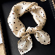  New Small Square Scarf Women Spring and Autumn Tie Hair Belt Kerchief